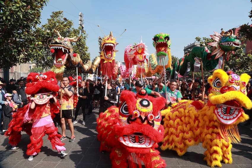 Chinese New Year in Mexico City