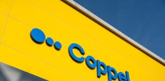 Coppel store, Coppel department store facade and signage, BanCoppel, Afore Coppel, Agustín Coppel Luken, Enrique Tamayo, Guadalajara, Jalisco, México, January, 14, 2026.