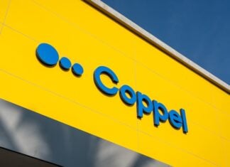 Coppel store, Coppel department store facade and signage, BanCoppel, Afore Coppel, Agustín Coppel Luken, Enrique Tamayo, Guadalajara, Jalisco, México, January, 14, 2026.