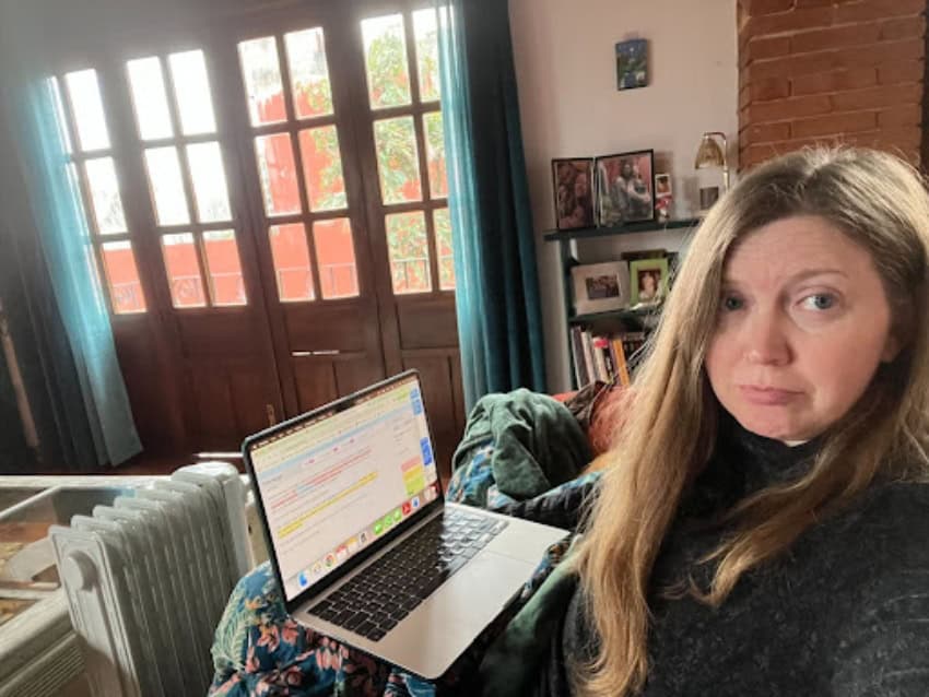 Sarah DeVries is cold