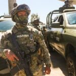 CIUDAD DE MÉXICO. 11ABRIL2025.- Miembros del ejército, la Marina y Guardia Nacional; parte de operativo de seguridad de semana santa que inicio hoy y concluirá el próximo 27 de abril. FOTO: VICTORIA VALTIERRA/CUARTOSCURO.COM