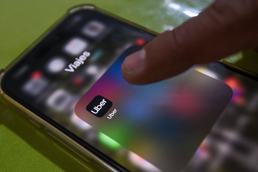 A closeup of a smart phone