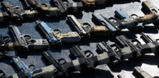 The firearms are smuggled into Mexico from the U.S., often after they have been purchased by straw buyers.