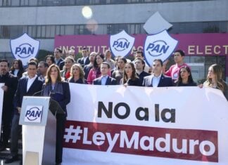 Mexico's main opposition party, the PAN, calls Sheinbaum's electoral reform “Ley Maduro,” or the "Maduro Law," in reference to the former Venezuelan leader Nicolás Maduro. The PAN, as do other parties, sees the bill as motivated by a further consolidation of power by the Morena party.
