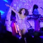 CIUDAD DE MÉXICO, 01MARZO2026.- La cantante colombiana Shakira ofreció un concierto en el Zócalo capitalino como parte de su último concierto del tour “Las Mujeres ya no lloran World Tour”. FOTO: GRACIELA LÓPEZ/CUARTOSCURO.COM