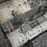 collapsed bilding in Mexico City