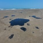oil spill on Gulf coast