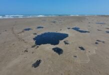 oil spill on Gulf coast