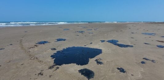 oil spill on Gulf coast