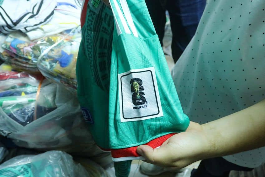 counterfeit clothing seized