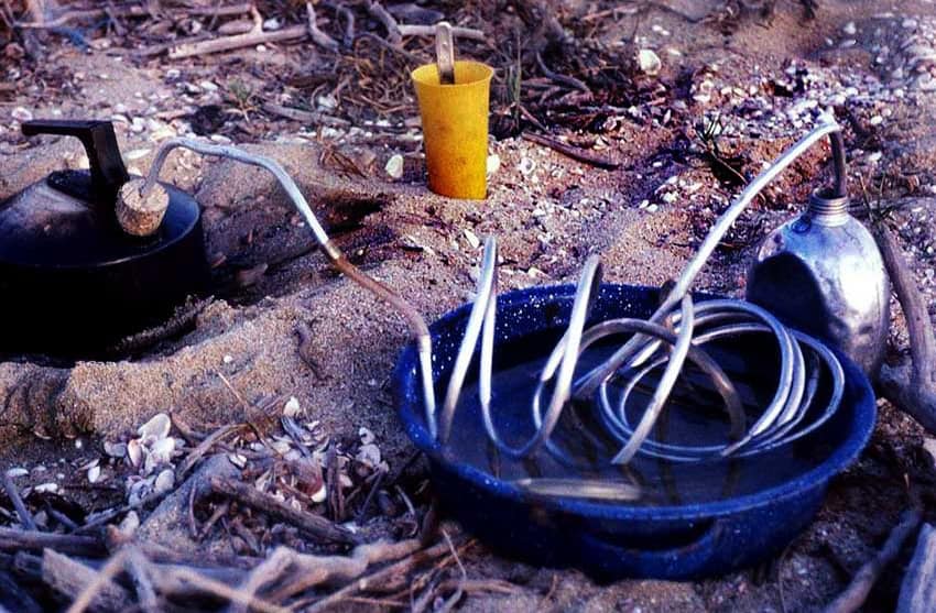 sea water distillation setup