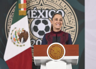 President Sheinbaum at her morning press conference