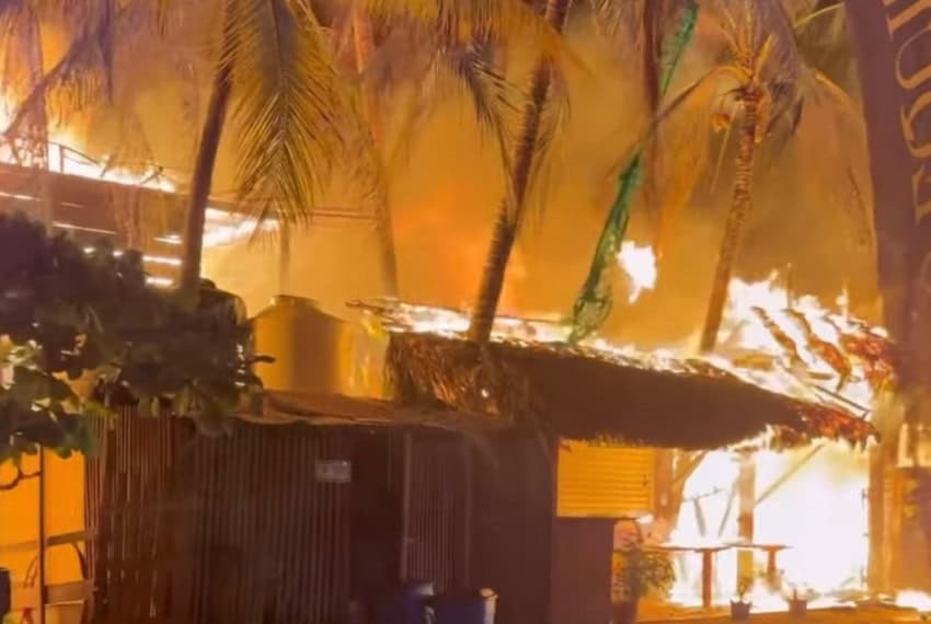 Short circuit blamed for blaze that destroyed dozens of businesses in Puerto Escondido