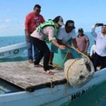 artifical reef installation