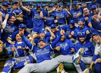 Italian besibol team