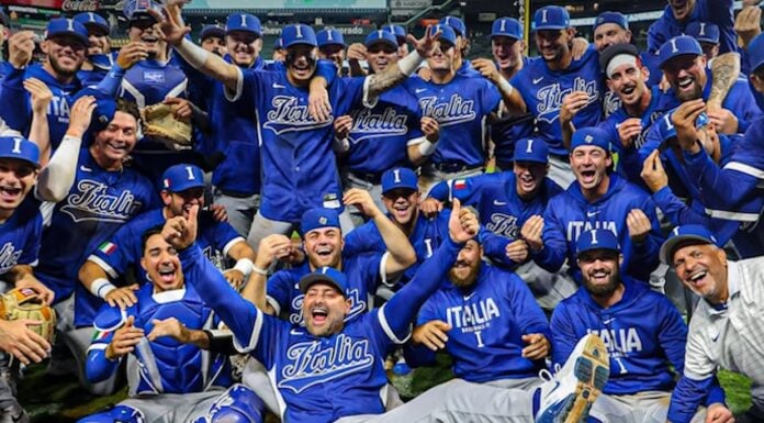 Italian besibol team