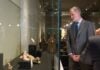 King Felipe VI of Spain viewing exhibit in Madrid