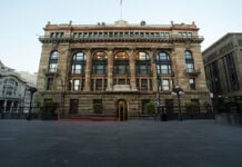 Banxico building in Mexico City
