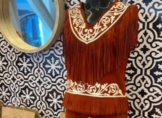 Cuera tamaulipeca dress