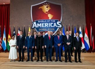 Established last Thursday during the Americas Counter Cartel Conference in Miami, the "Shield" includes the leaders of the United States, Argentina, Ecuador, El Salvador, Panama, Paraguay and Peru.