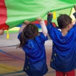 migrant youth soccer practice