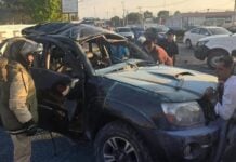 Vehicle that exploded near Mexico City's AIFA airport