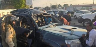 Vehicle that exploded near Mexico City's AIFA airport
