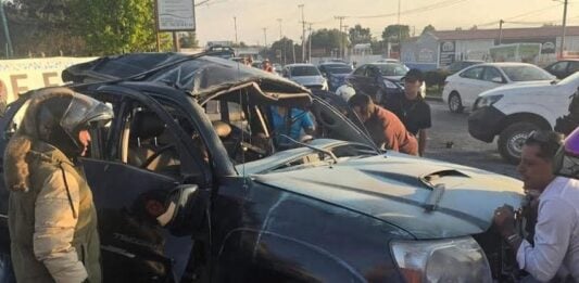 Vehicle that exploded near Mexico City's AIFA airport