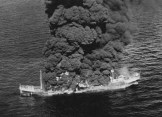 The Potrero del Llano oil tanker