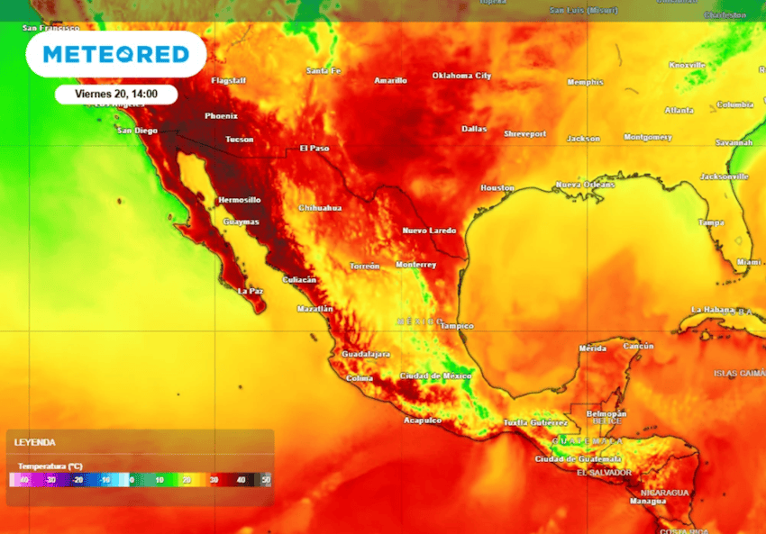 weather map mexico 20MAR2026