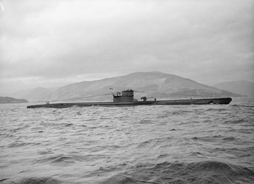 German submarine in World War II