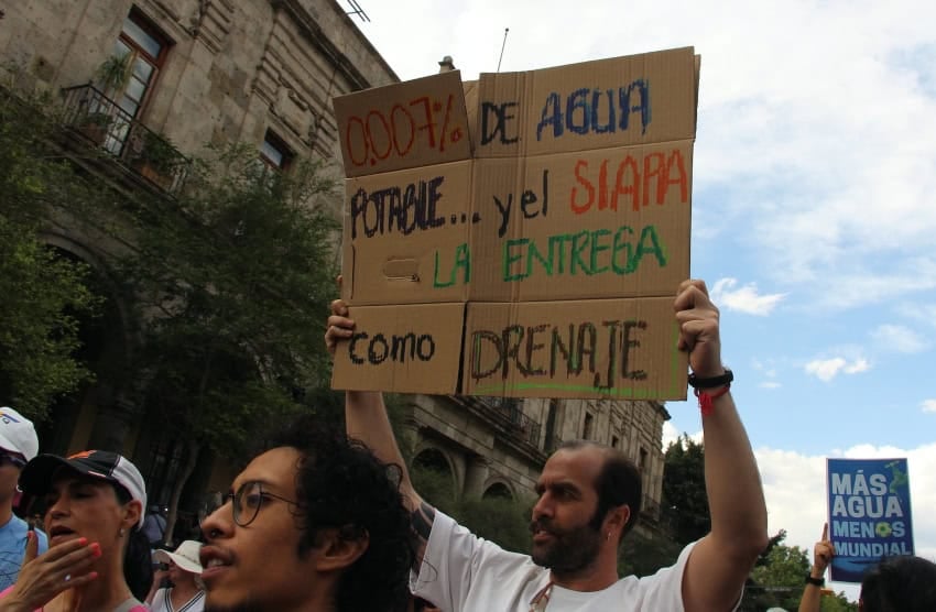 water crisis in Guadalajara