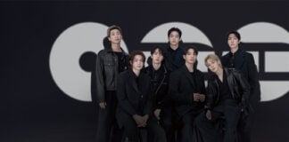 The seven members of the K-pop boy band BTS