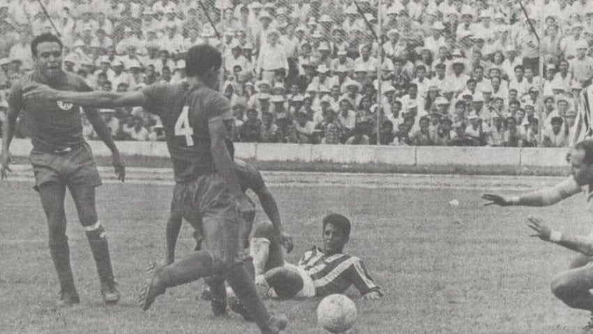 The 1970 World Cup match between Honduras and El Salvador