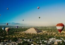 Temple of the Sun in Teotihuacán