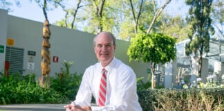 Portrait of Kolia O'Connor, Head of School at the American School Foundation in Mexico City