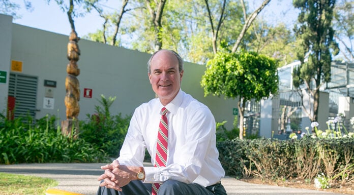 Portrait of Kolia O'Connor, Head of School at the American School Foundation in Mexico City