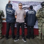 Arrest photo of suspected criminal leader known as "Lobo Menor"