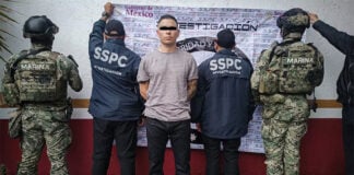 Arrest photo of suspected criminal leader known as "Lobo Menor"