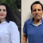 Mónica Zambada next to her father, Sinaloa Cartel leader El Mayo Zambada