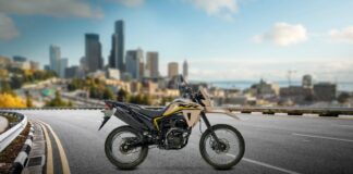 Honda XR190 motorcycle