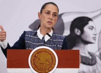 Sheinbaum April 14, 2026