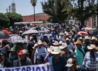 meeting In rural Zacatecas