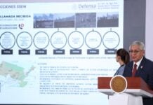 México state Security Minister Cristóbal Castañeda said the gunman took his own life after he was shot in the leg by members of the National Guard, which prevented a larger death toll. 