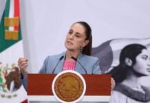 On Tuesday morning, Sheinbaum highlighted that a Mexican state is not legally permitted to "directly" enter into a security agreement with a U.S. government agency.
