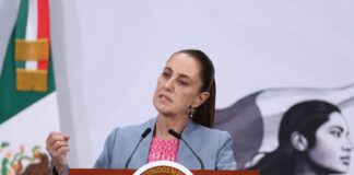 On Tuesday morning, Sheinbaum highlighted that a Mexican state is not legally permitted to "directly" enter into a security agreement with a U.S. government agency.