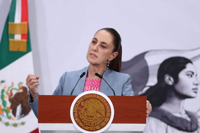 President Sheinbaum said on Tuesday that if an investigation finds that the state of Chihuahua and the CIA were carrying out a joint security operation, Mexico would send a protest note to the U.S. government.