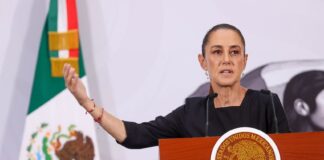 Sheinbaum said on Monday that the Ministry of Foreign Affairs sent a letter to U.S. Ambassador to Mexico Ron Johnson demanding that the United States comply with the rules of Mexico's constitution and National Security Law.
