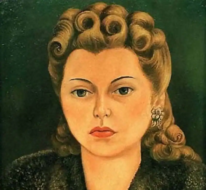 Frida Kahlo painting of Natasha Gelman
