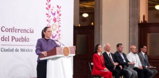 Sheinbaum also spoke on Wednesday about the possibility of "sustainable" fracking in Mexico.